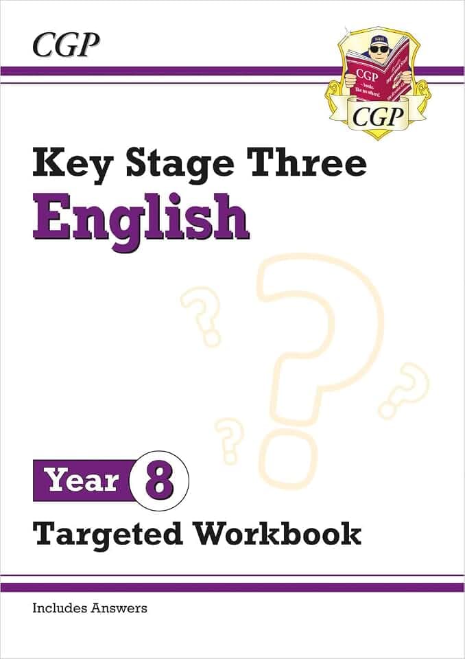 KS3 Year 8 English Targeted Workbook (with answers) (CGP KS3 Targeted Workbooks)