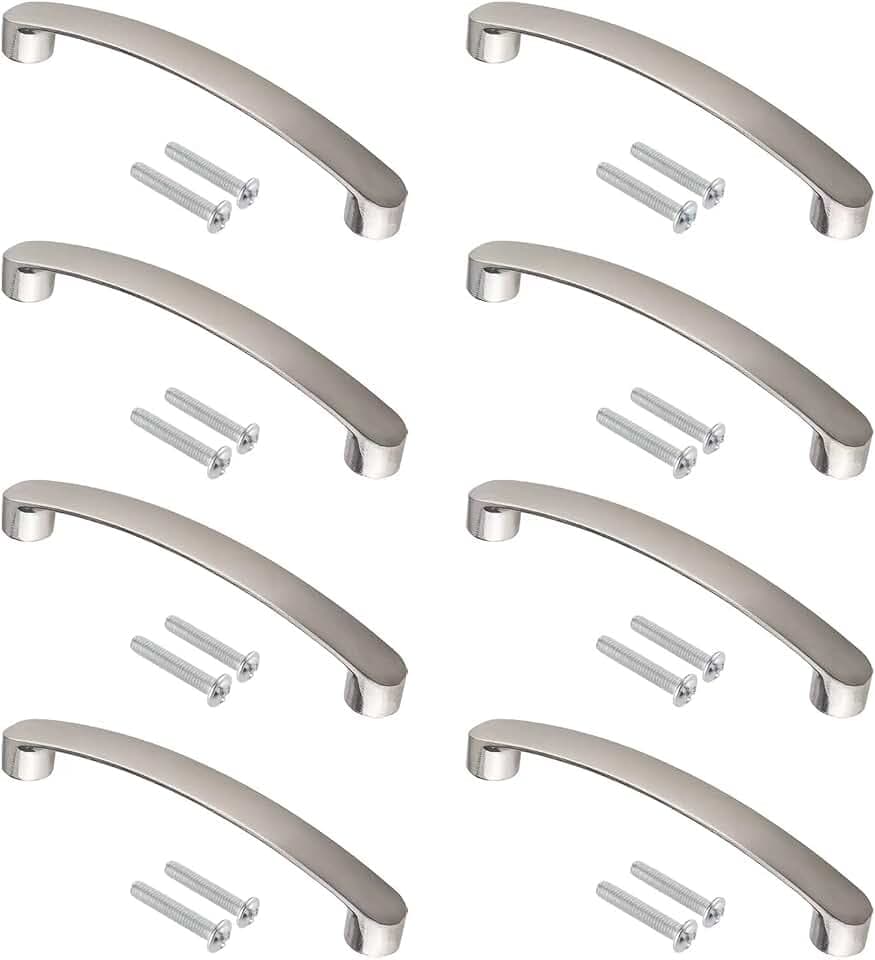Möbelgriffe Schrankgriffe 96mm Lochabstand 8 Stück Aluminium Küchengriffe