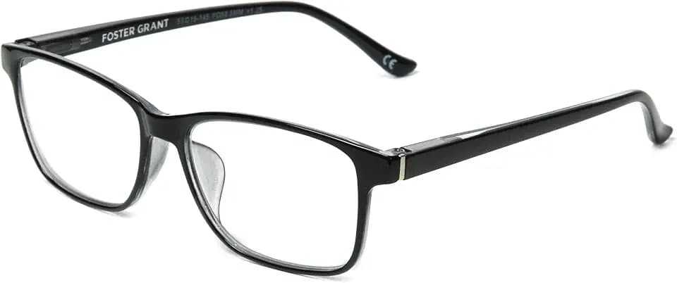 Foster Grant Payton Rectangle Anti-Fog Blue Light Reading Glasses