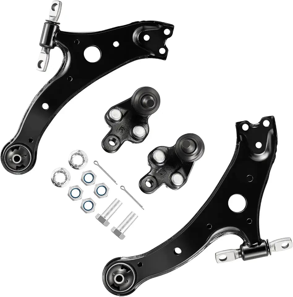 BDFHYK 2pc Front Lower Control Arm (Driver & Passenger Side) for Toyota Camry 02-06 Highlander 01-07 Solara 04-08, for Lexus ES300 ES330 RX330 RX350 RX400h, OE K620333 K620334, Suspension Kit