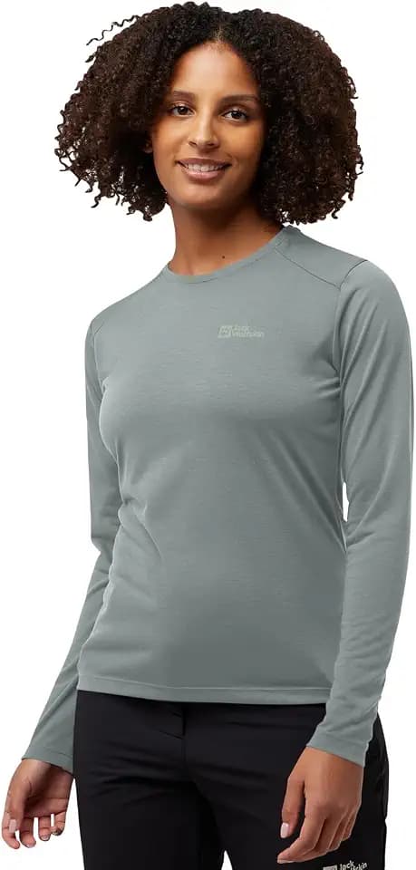 Jack Wolfskin Damen Vonnan Ls T W T-Shirt