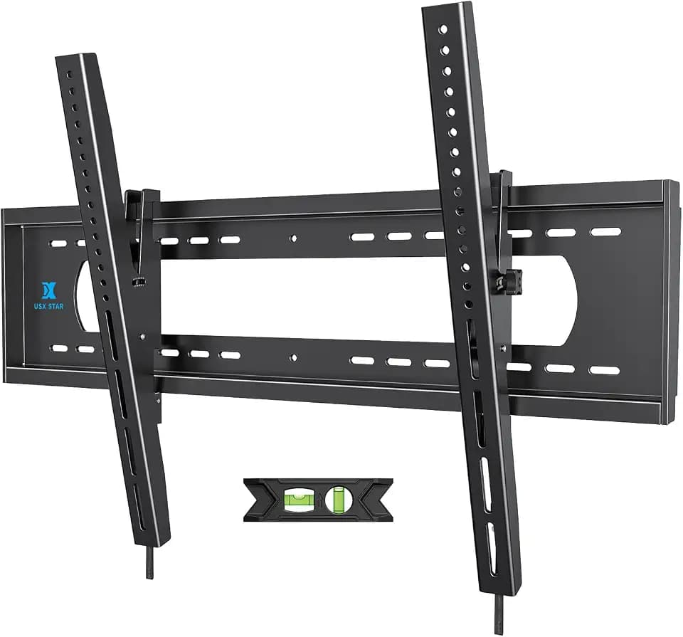 85 86 98 100 inch Heavy Duty Tilt TV Wall Mount Bracket for 65-120 inch Large TVS Up to 220LBS, Tilting TV Mount, Max VESA 900×600mm, 16/18/24/32" Studs, Fit Most 65+ 75+ 120 TVs