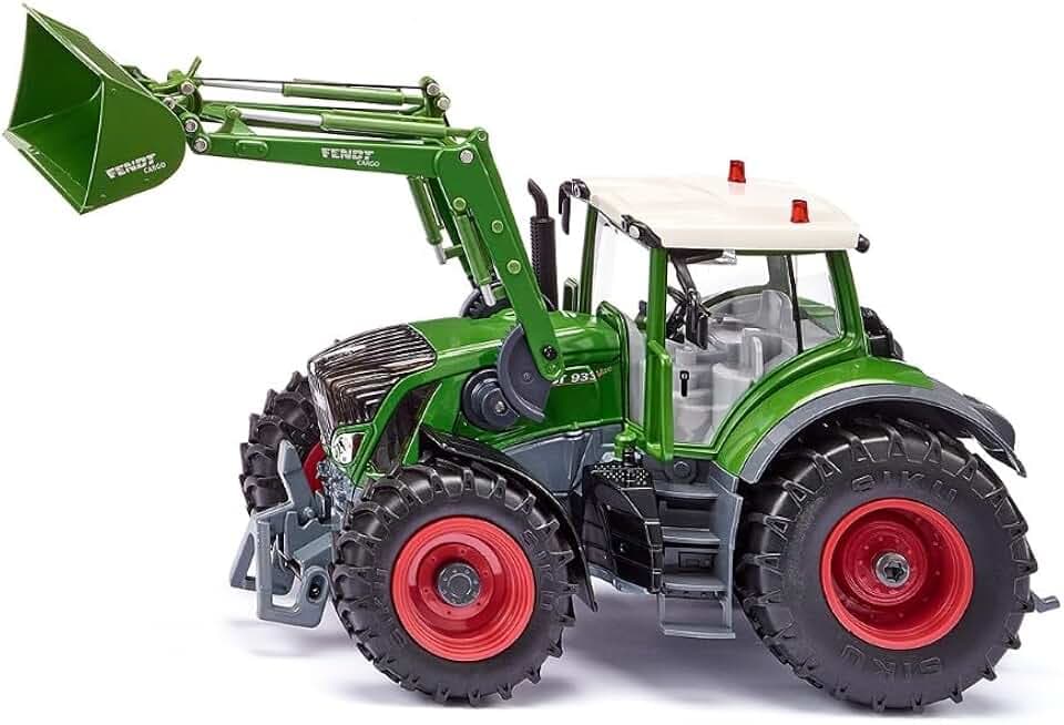 Siku 6793, Fendt 933 Vario Traktor mit Frontlader, Grün, Metall/Kunststoff, 1:32, Ferngesteuert, Ohne Fernsteuermodul, Steuerung via App oder Gaming Controller möglich