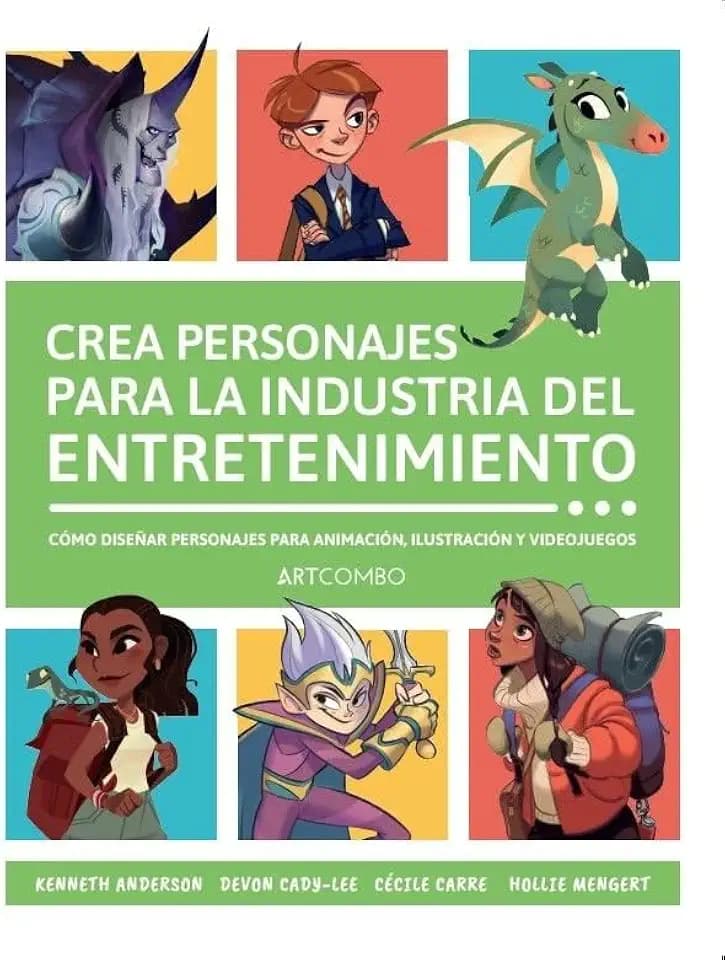 Crea personajes para la industria del entretenimiento (EN ESPAÑOL - ARTCOMBO)