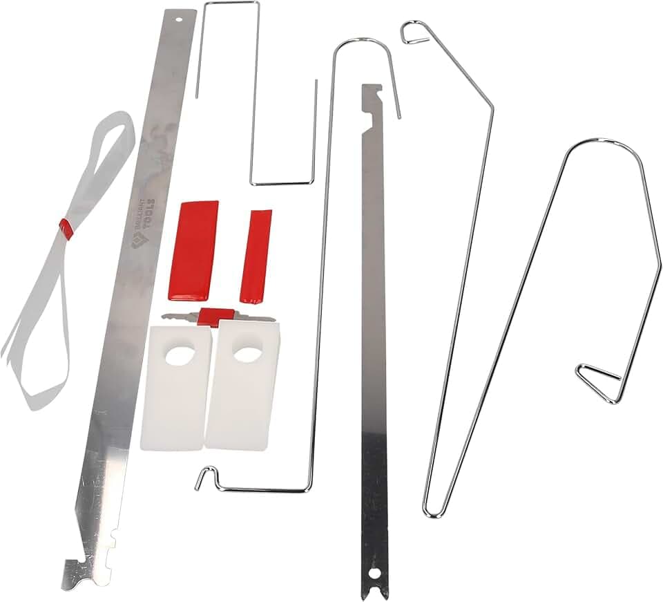 BRILLIANT TOOLS BT511000 KFZ Türöffner-Satz | 9-tlg [Powered by KS TOOLS]