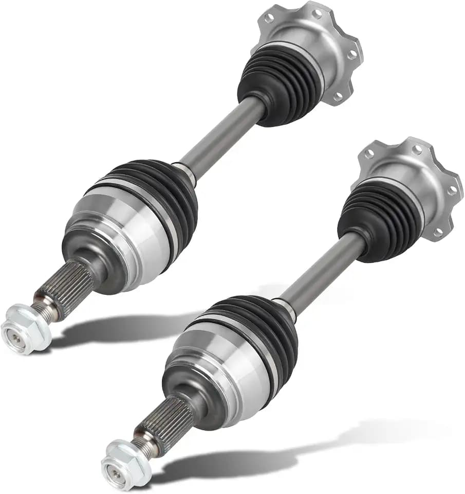 Pair (2) Front CV Axle Shaft Assembly for 4WD/AWD & 6-Lug Only
