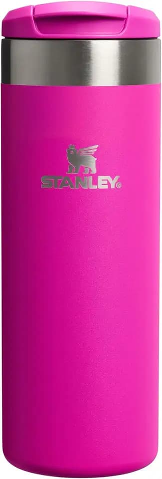 STANLEY 1913 Aerolight Transit Thermobecher 0.47L - Hält 6 Stunden Heiß - Spülmaschinenfest - Kaffeebecher To Go Auslaufsicher - Kompatibel Mit Gängigen Pkw-Getränkehalterungen - Violet Blossom