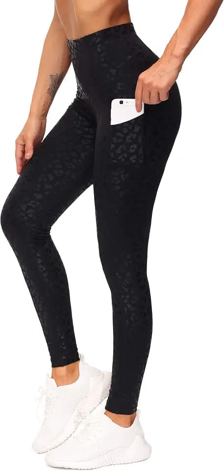 THE GYM PEOPLE Women's Thick High Waist Yoga Pants Workout Leggings