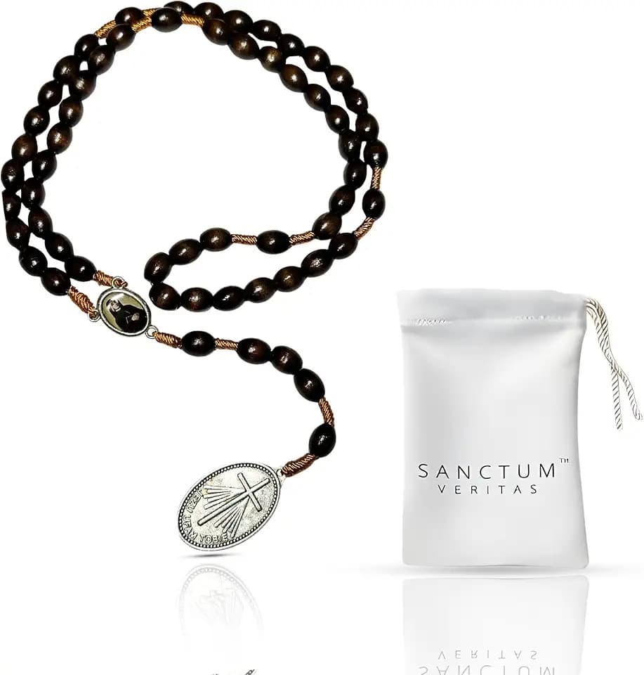 SANCTUM VERITAS Saint Faustina Kowalska True Relic Chaplet Apostle Divine of Mercy Miraculous Medal Jesus I Trust in You Chaplet Three O' Clock Prayer Poland Polish Novena