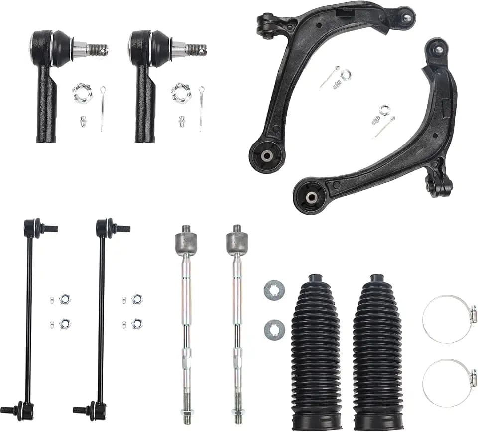 PAROD 10Pcs Front Lower Control Arm Kit Fit 11-17 Honda Odyssey