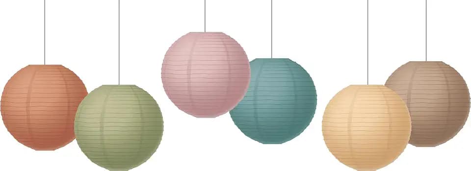 Teacher Created Resources Everyone is Welcome 8" Hanging Paper Lanterns (TCR77352)