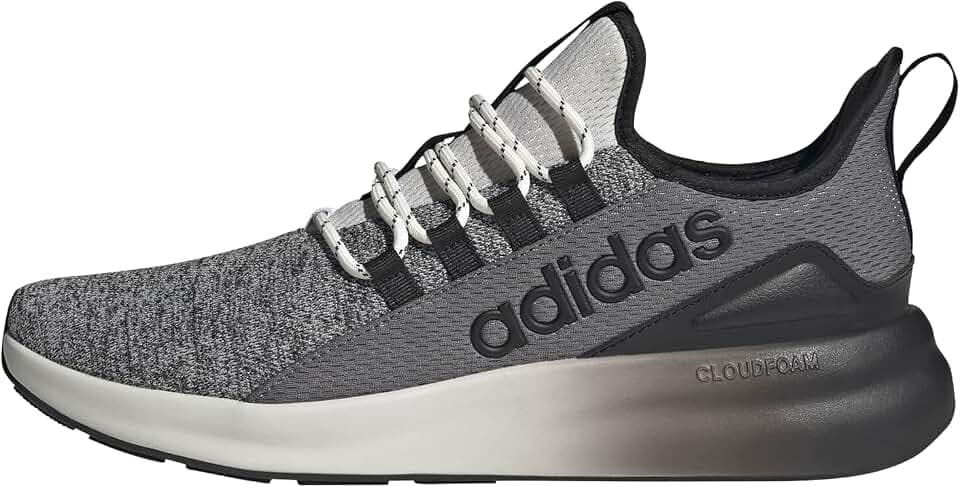 adidas Mens Lite Racer Adapt 8.0 Sneakers Shoes Casual - Black