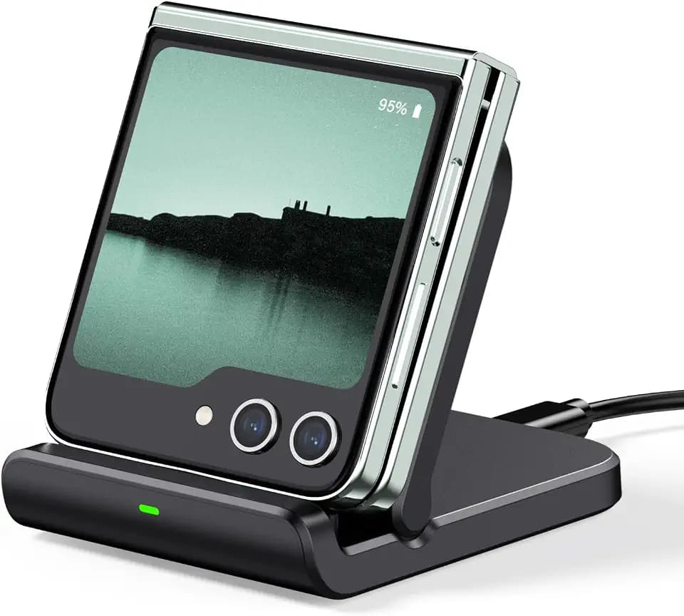SwanScout Faltbare Induktive Ladestation für Samsung Galaxy Z Flip 8/7/6/5