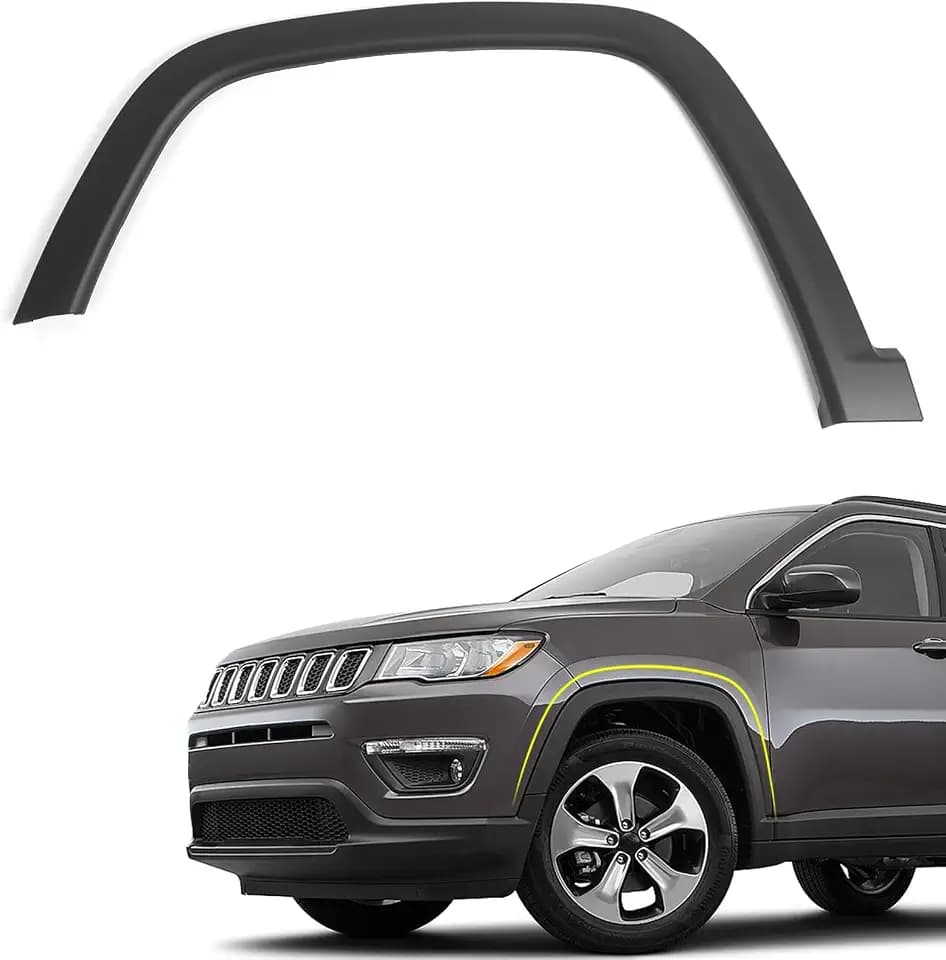 JOLONG Front Left Fender Flare For Jeep compass 2017-2022 LH 5UP10RXFAB