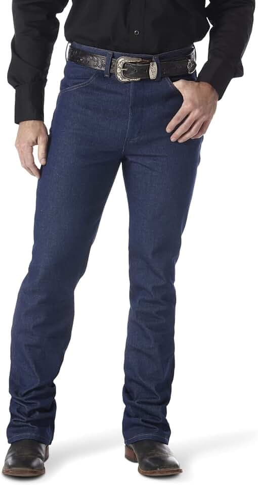 Wrangler Men's Tall Western Boot Cut Slim Jean