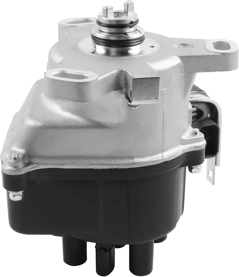 Ignition Distributor Compatible for 1992-1995 Honda Accord Prelude 2.2L L4 Cap and Rotor kit Replacement 30100P12A01 TD52U TD59U
