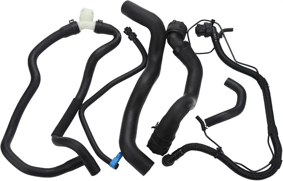 6 Pcs Engine Radiator Coolant & Heater Hose Set With PCV Pipe & Inlet
