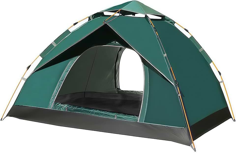 Anise Star Camping Zelt 2-3 Personen, Pop Up Wurfzelt, 4 Saison Kuppelzelt