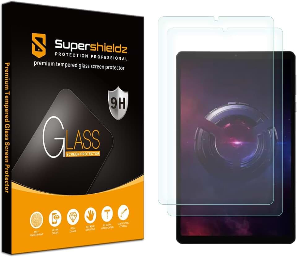 Supershieldz (2 Pack) Designed for Lenovo Legion Tab Gen 3 (8.8 inch) Tempered Glass Screen Protector, Anti Scratch, Bubble Free