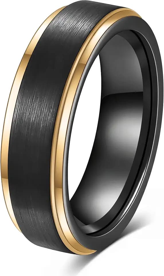 Stainless Steel Wedding Band Ring For Men Women Matte