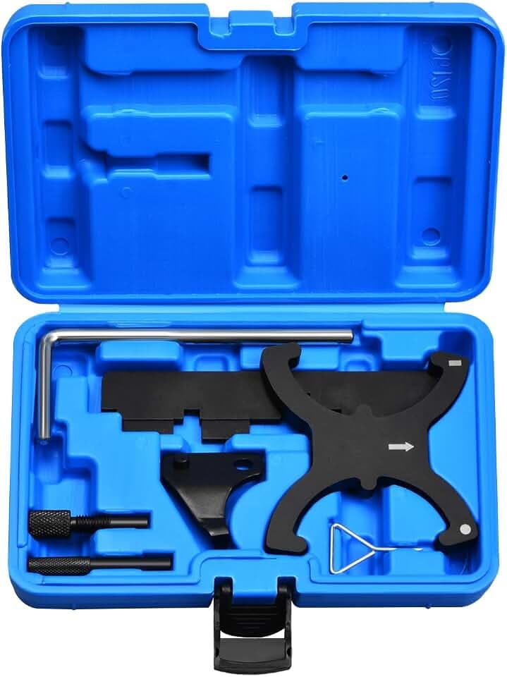 Motor Nockenwelle Zahnriemen Arretierung Ausrichtung Werkzeug Kit Kompatibel mit Ford 1.6 TI-VCT Duratec EcoBoost C-MAX, Fiesta, Focus 303-1097