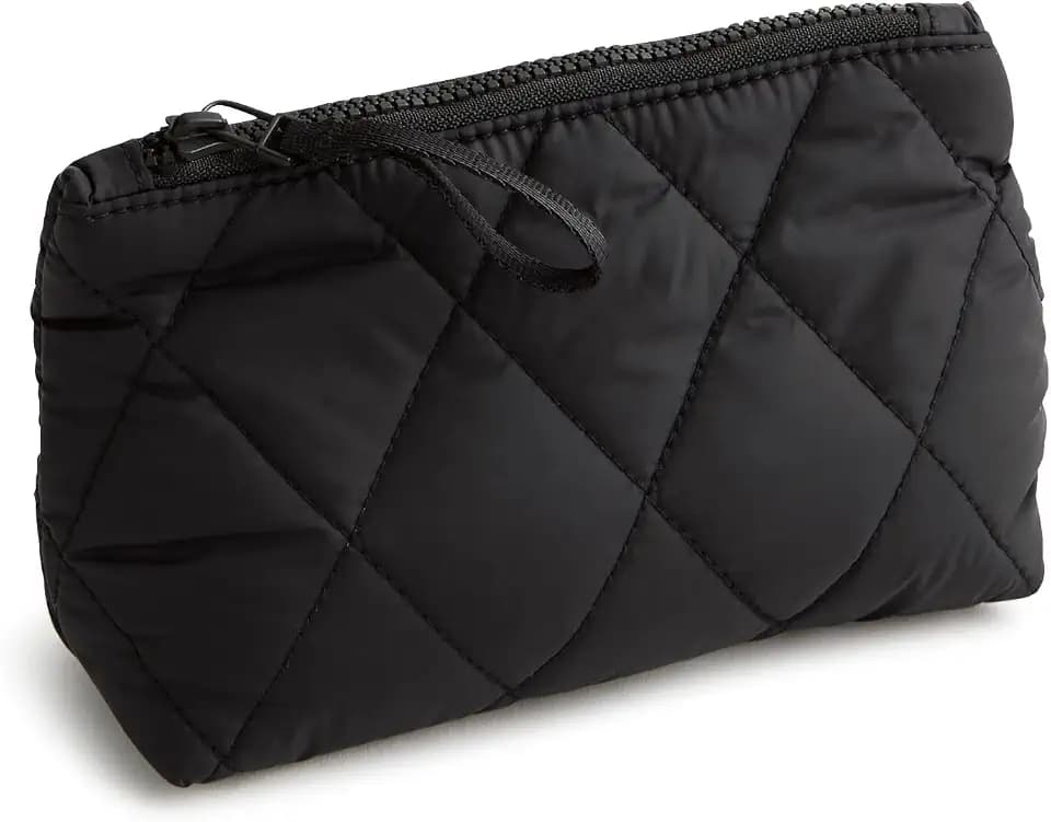 Vera Bradley Premium Cotton Large Cosmetic Makeup Bag