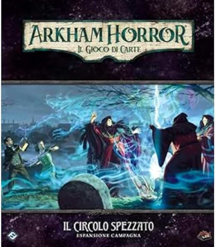 Asmodee - Arkham Horror, Das Kartenspiel: Der gebrochene Kreis - Kampagnenerweiterung, italienische Ausgabe