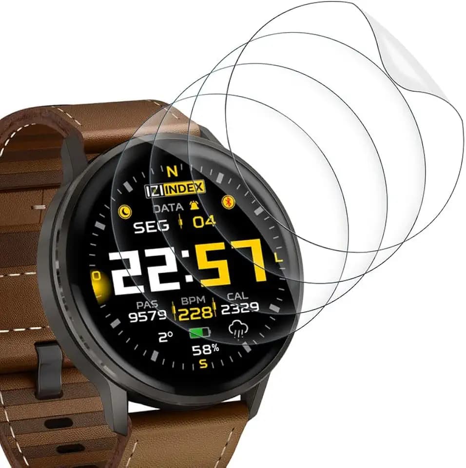 Für [4 Stück] Schutzfolie Garmin Venu 4 45mm Displayschutz Folie [TPU]