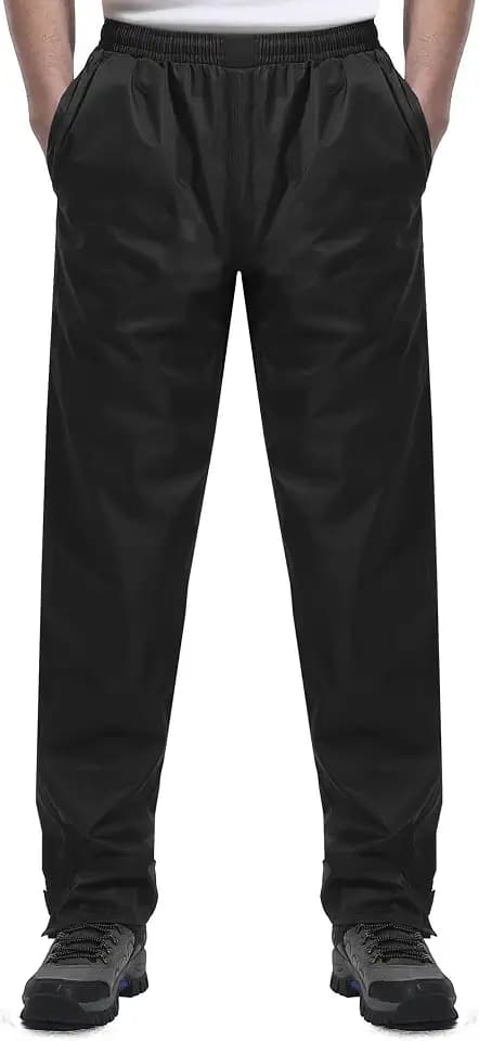 Coutyuyi Regenhose für Herren wasserdichte Leichte Winddichte