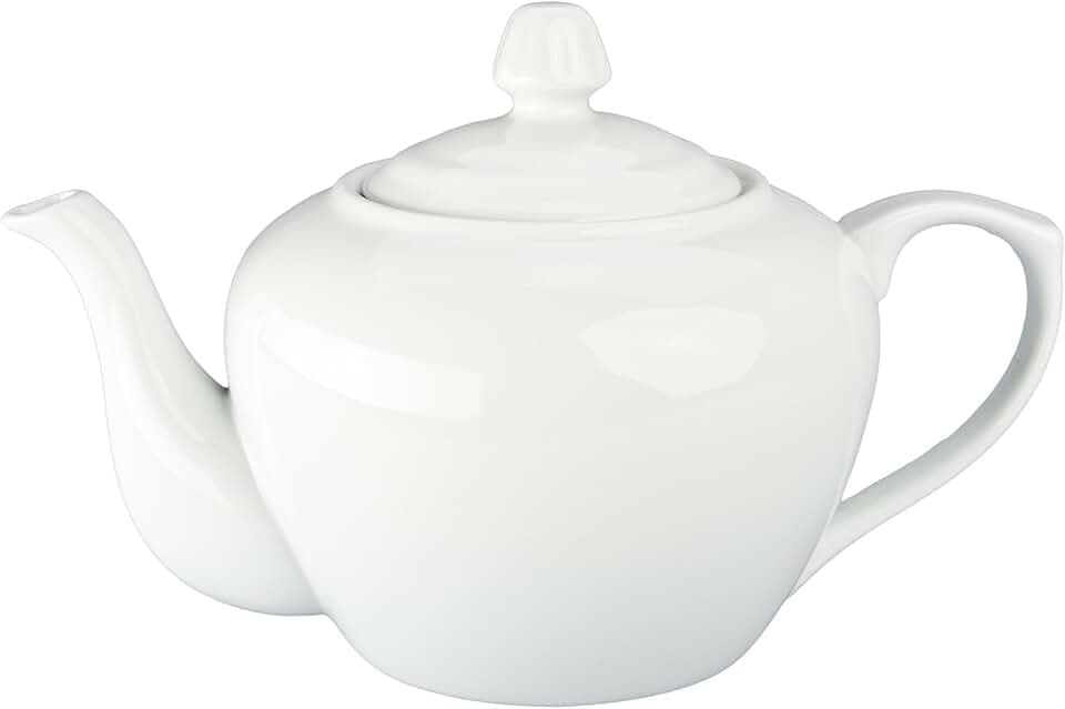 BIA Cordon Bleu 32-Ounce Porcelain Teapot, White