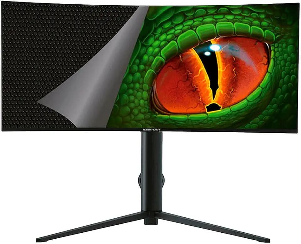 Keep Out Xgm34uw 34´´ Qhd Va Led 165hz Curved Gaming Monitor One Size