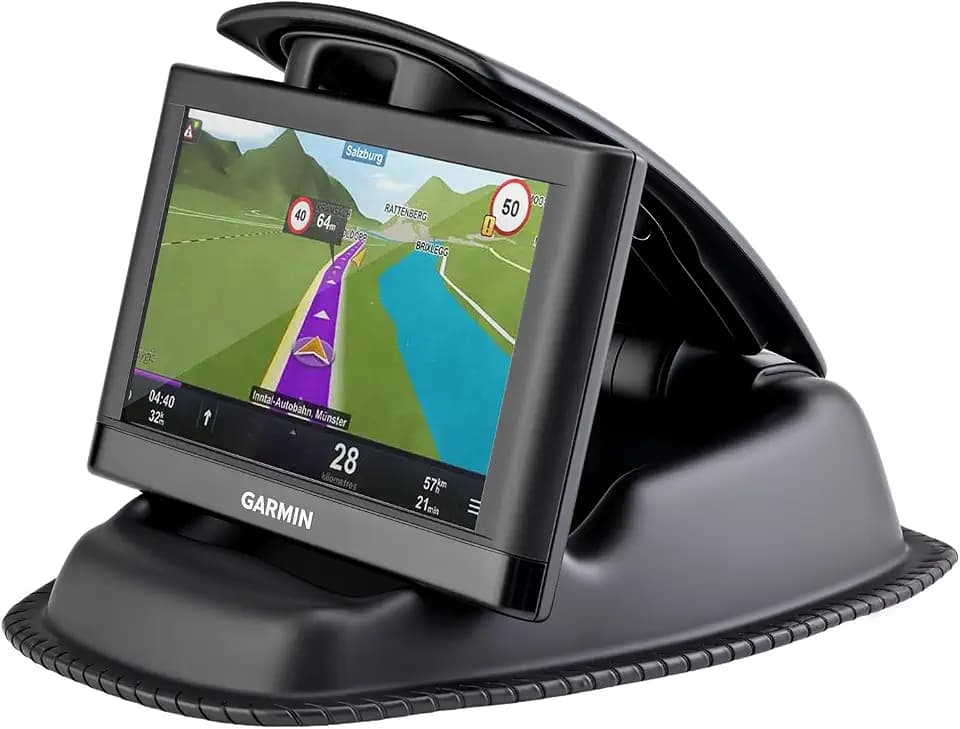 APPS2Car GPS Holder for Car, Weighted Beanbag Dash Mount for Garmin