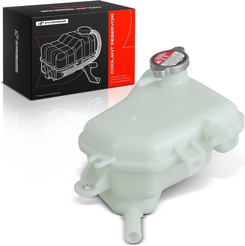 A-Premium Engine Radiator Coolant Expansion Reservoir Overflow Tank [W/Cap]