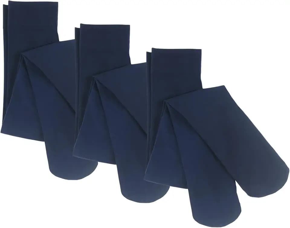 Paralinda Girls Dance Tights Student School Tights 40 Den 3-Pack