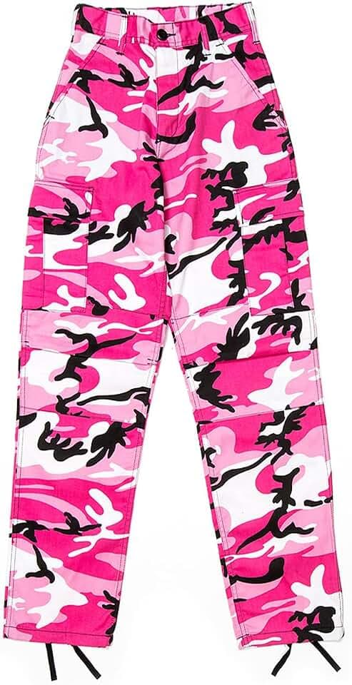 Men's Camouflage Tactical BDU Pants | Military Cargo Fatigues, Camo Fashion Trousers for Outdoor, Hunting, and Urban Wear