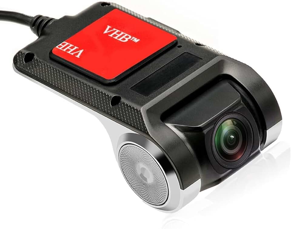 Hikity USB Dashcam Auto Mini DVR 170° Nachtsicht Wasserdicht