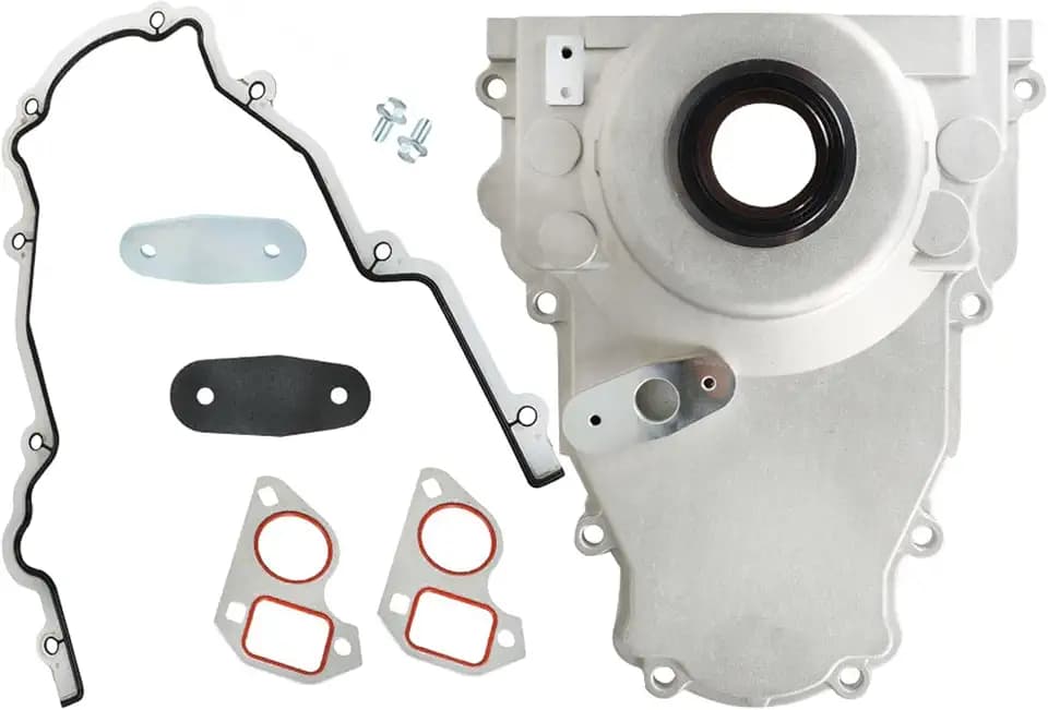 labwork Timing Cover 12600326 Kit Replacement for Rainier 2005-2007 Replacement for Chevy Camaro 2010-2015 4.8L 5.3L 6.0L 6.2L