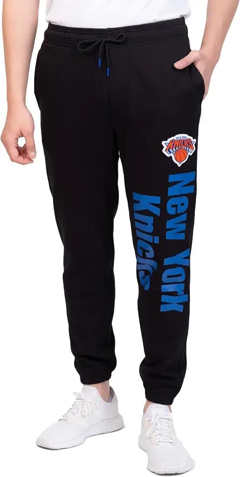 Ultra Game Men's NBA Official Super Soft Team Jogger Sweatpants