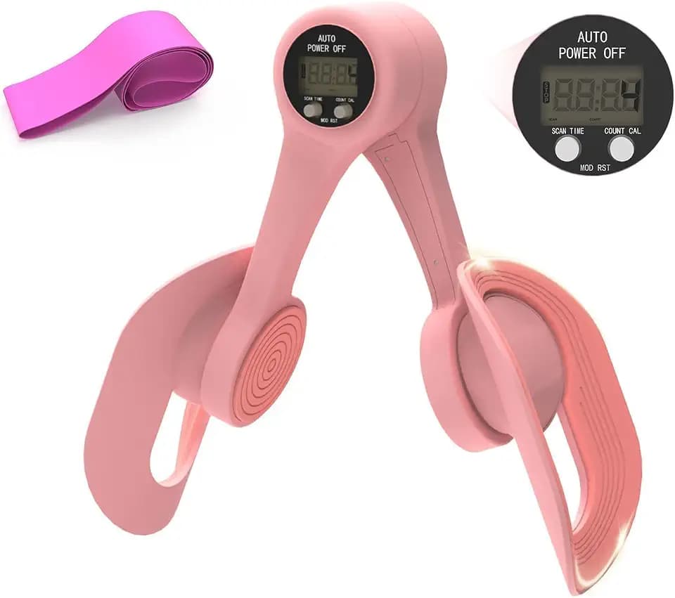 Thigh Trainer with LED Display - Pelvic Floor Trainer for Hip, Leg, Arm