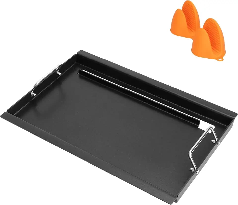 DELSbbq Full-Size Griddle Insert for Weber Old Spirit 200 with Side Control