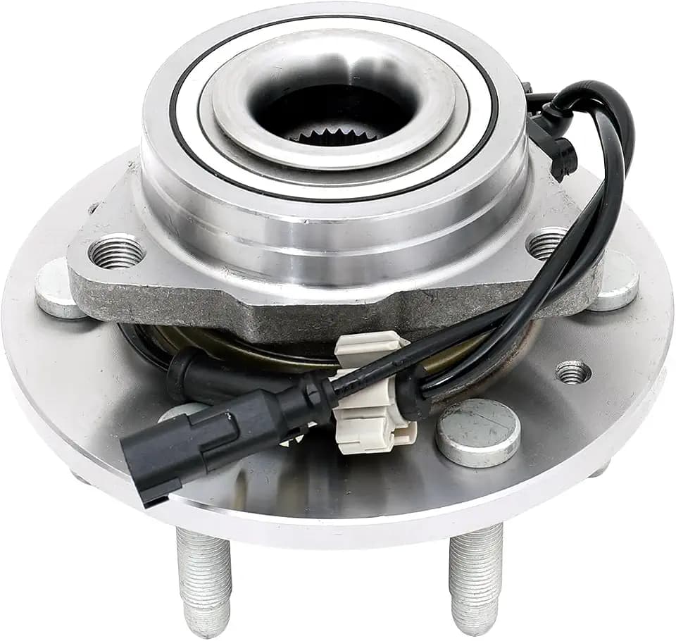 HICKS 515160 Front Wheel Hub Bearing Assembly Compatible with 2014-2018 Chevy Silverado 1500 (4WD Only), 2014-2018 GMC Sierra 1500 (4WD Only), 2015-2020 GMC Yukon (4WD Only)