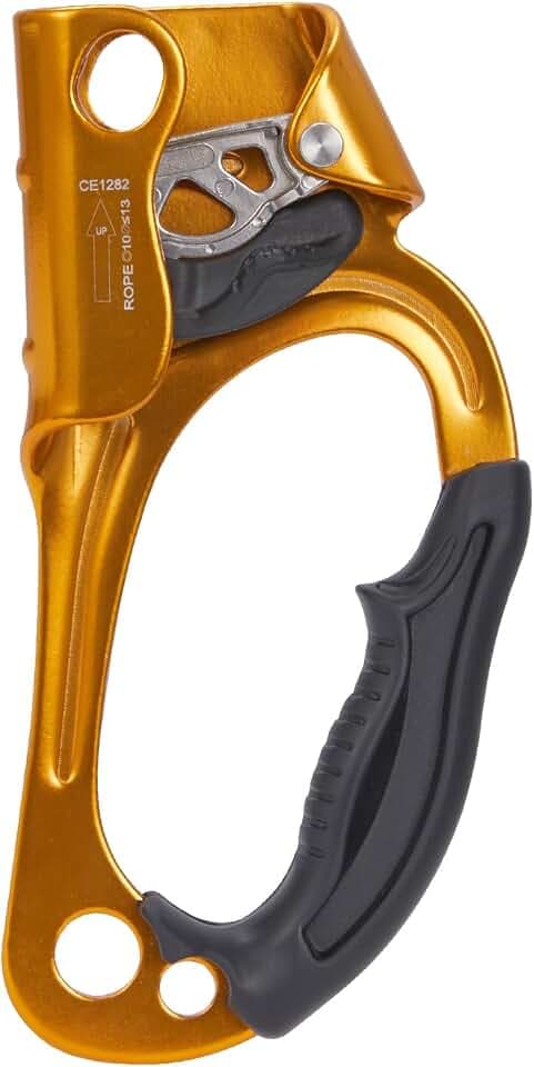 SOB Handsteigklemmen, Steigklemmen Handaufsteiger Kletterbaum Baumpfleger Abseilausrüstung Seilklemme für 10-13mm Seile