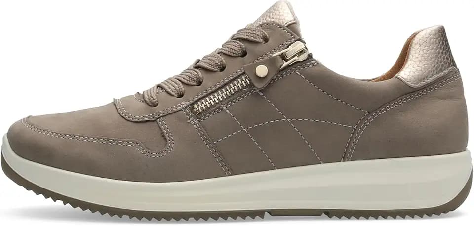 ara Damen Osaka Sneaker, Moon,Sand, 35 EU Weit
