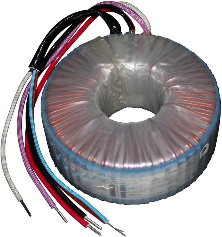 Lumonic Ringkerntrafo Transformator 230VA 2x12V für Audio, Industrie, Halogen und Schienensysteme - 230V Eingangsspannung - 24V Sekundärspannung - Modell RSO-861757