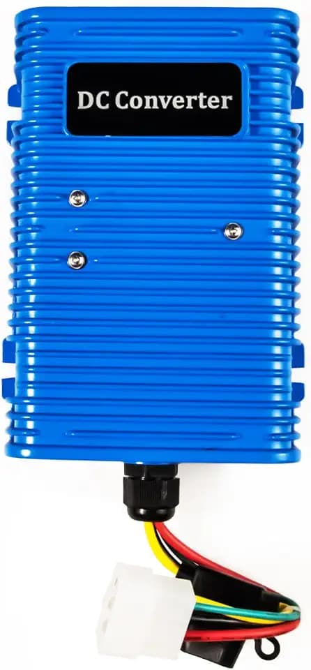 Golf Cart Voltage Reducer Voltage Converter 36V or 48V to 12V, 30 Amp 350 Watts Regulator DC Power Reducer for EZGO Club Car Yamaha
