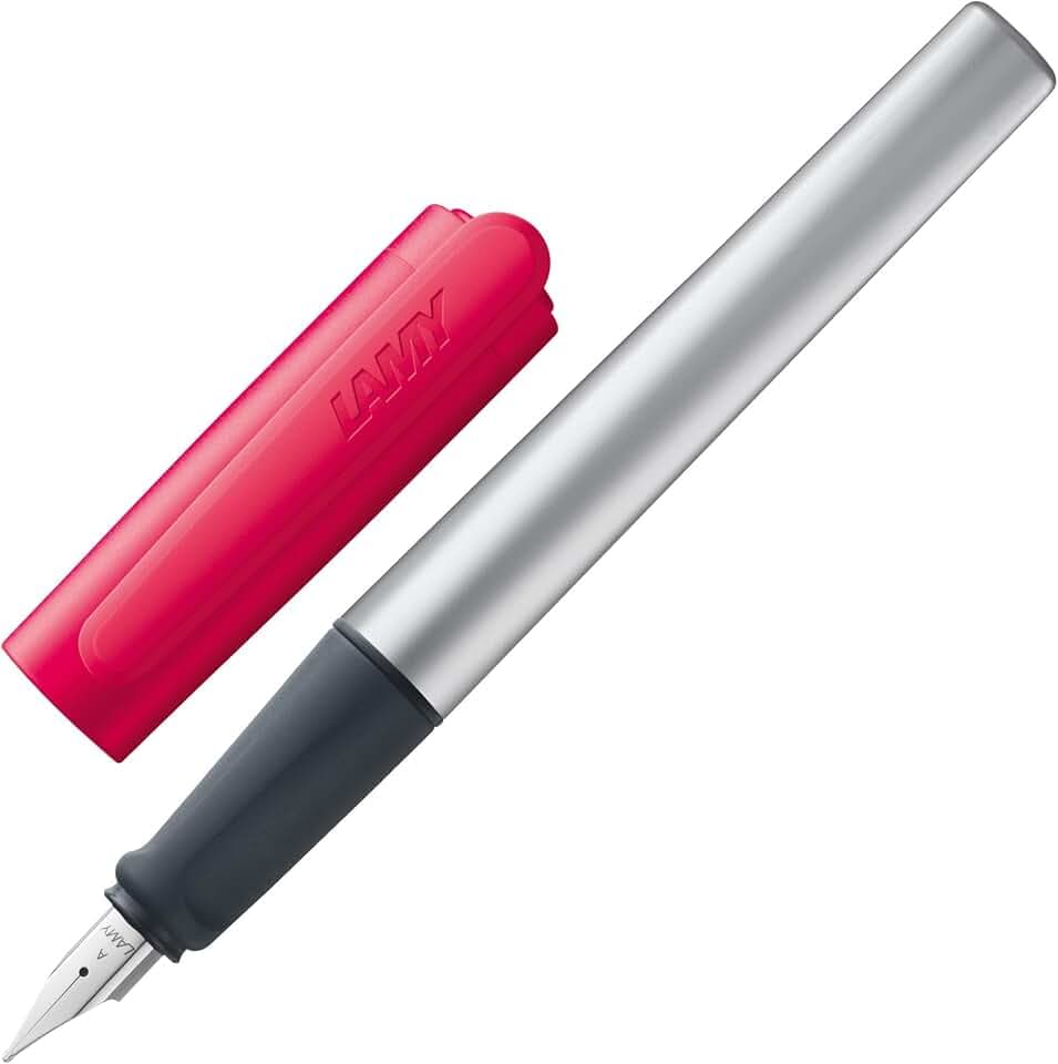 Lamy nexx crimson Füller mit Linkshänder-Stahlfeder (LH) in Strichbreite M