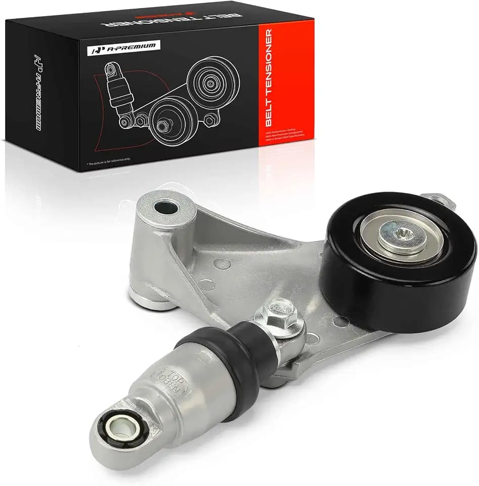 A-Premium Belt Tensioner Assembly with Pulley Compatible with Toyota, Scion
