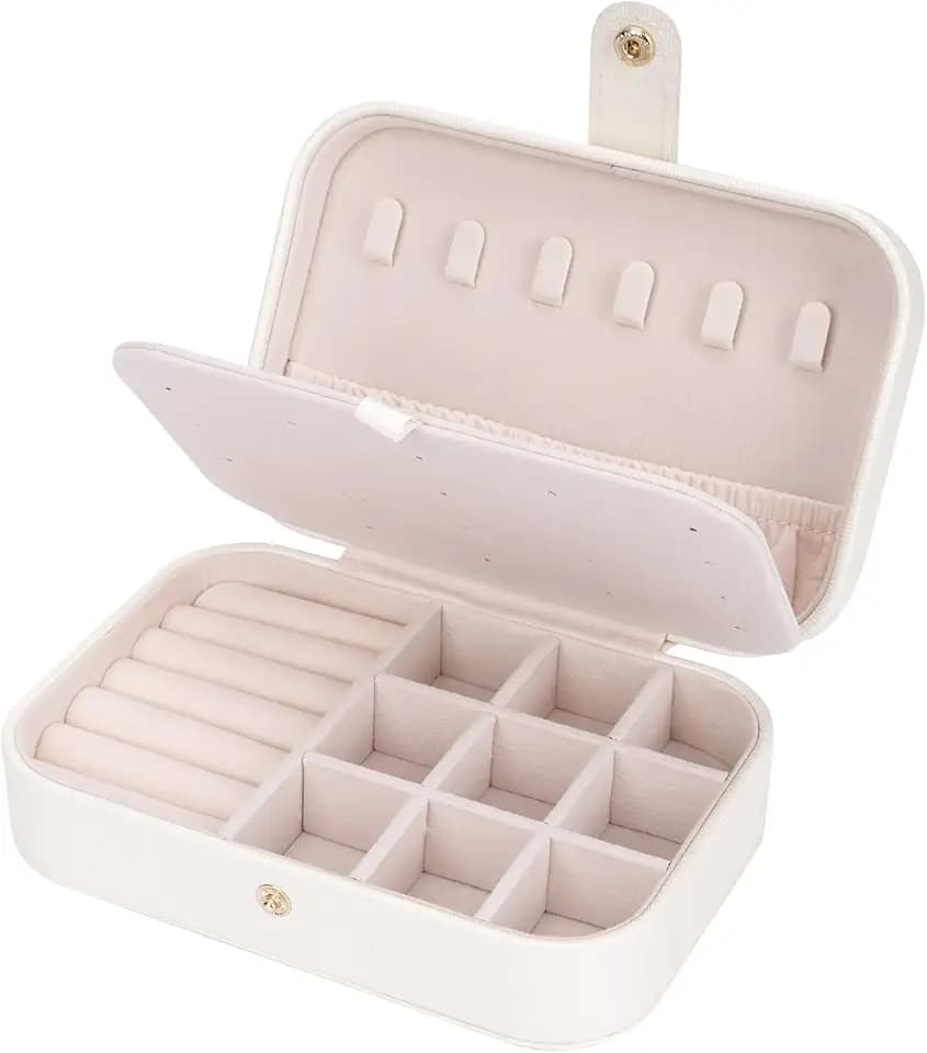 Travel Jewelry Box, Jewelry Organizer for Girls Small Jewelry Storage Box