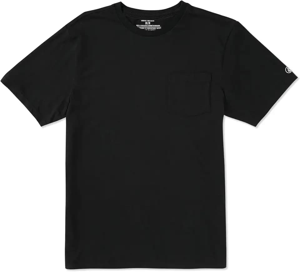 Volcom Men's Solid Stone Modern Fit Short Sleeve Tee