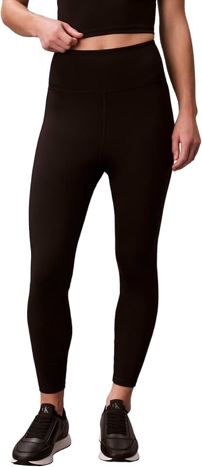 Calvin Klein Women's Performance Logo High Rise 7/8 Leggings